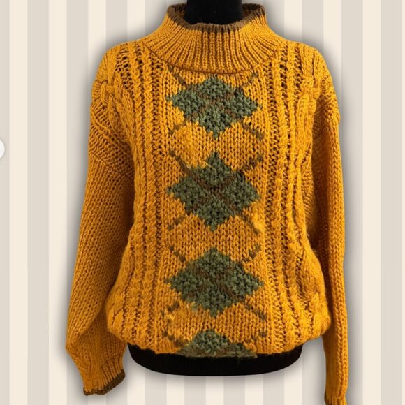 Vintage knit sweater - Picture 2 of 7